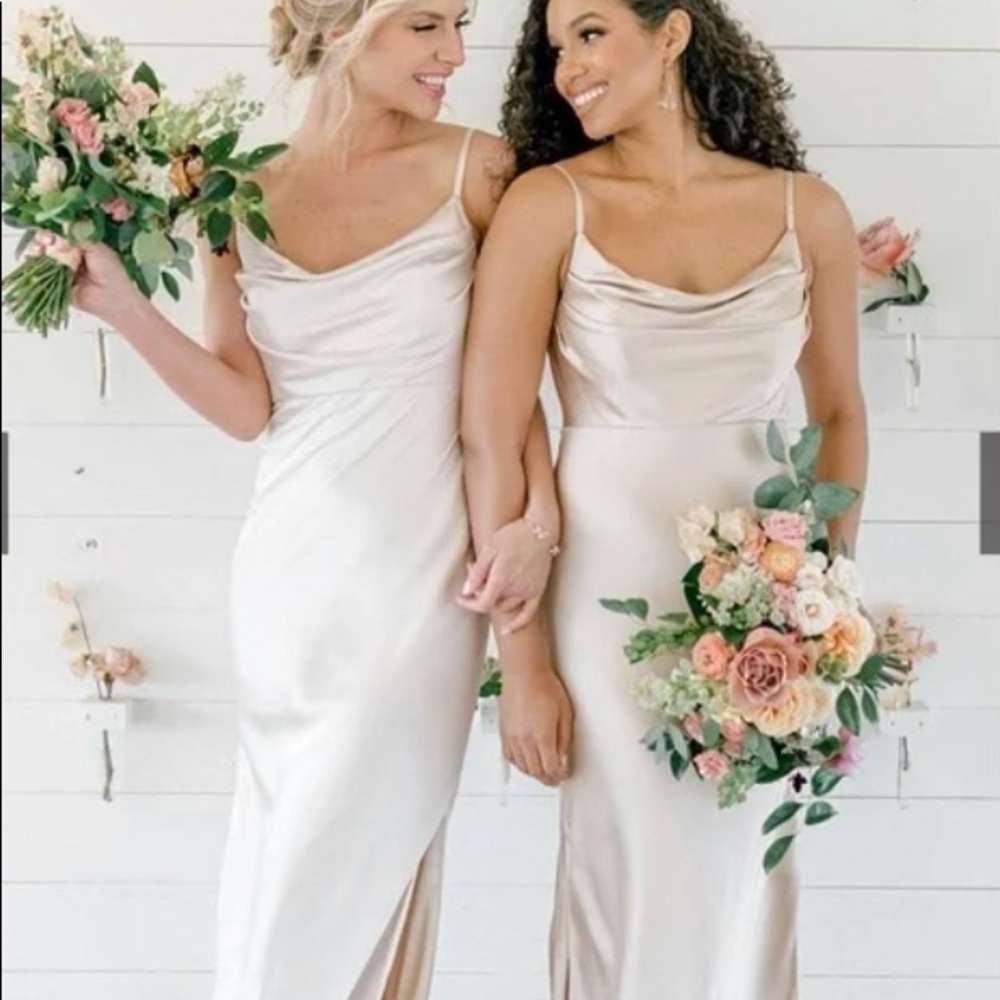 Revelry Skye Satin Dress